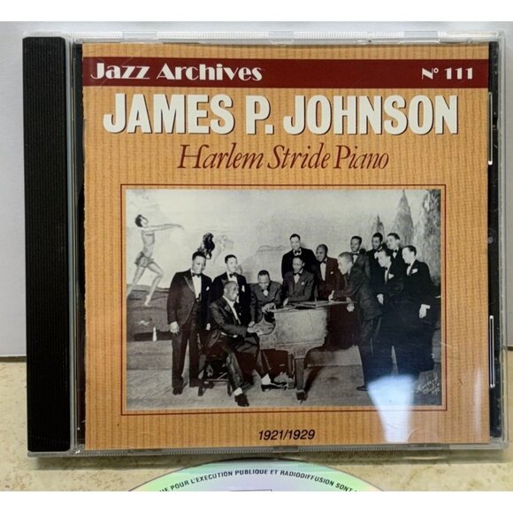 James P Johnson Harlem Stride Piano CD Jazz Archives No 111 1921/1929 25 Tracks - Picture 2 of 6